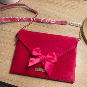 Juicy Couture | Pink Velvet Crossbody Bag | NWT